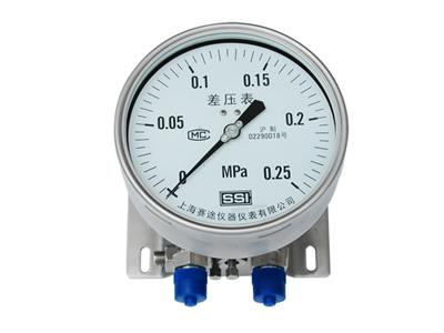 雙膜片式高靜壓差壓表